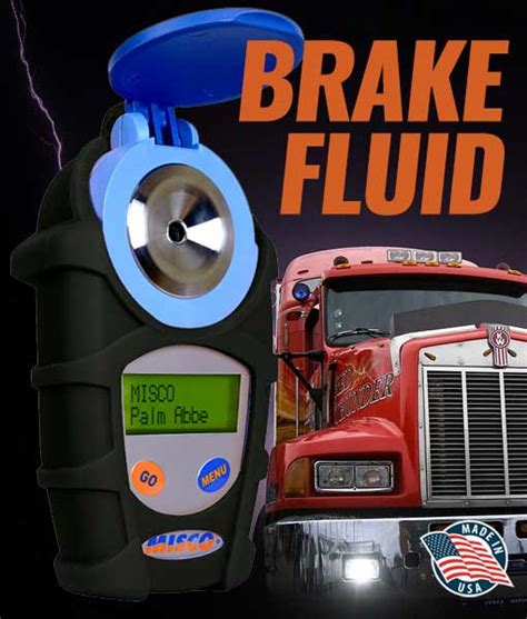 how to use a refractometer for brake fluid|brake fluid adjustment chart.